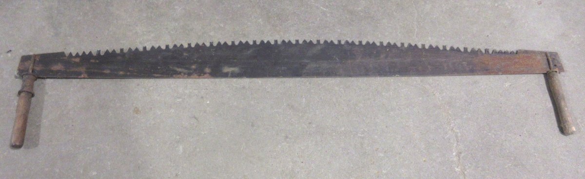 Antique 2-man saw