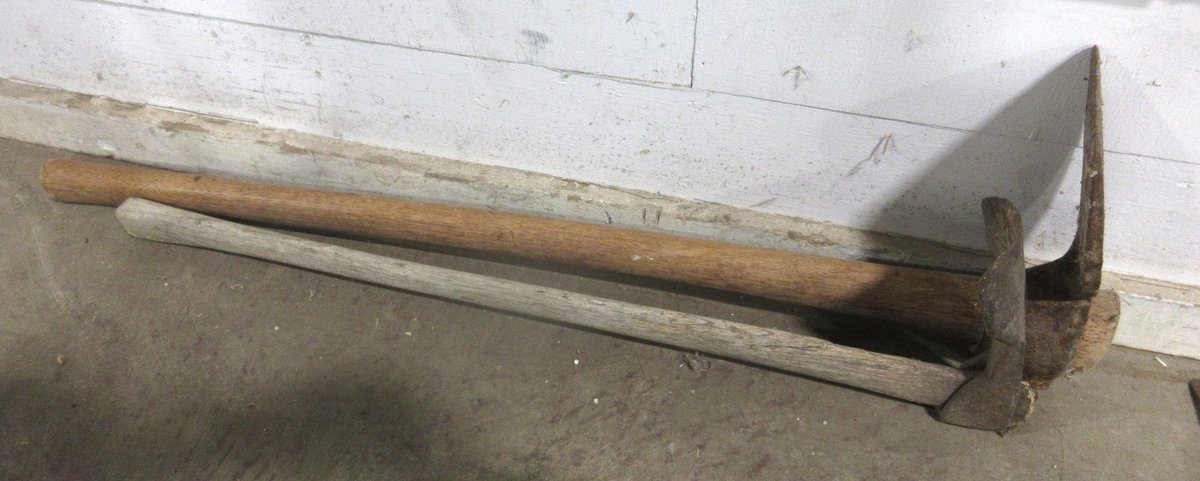 (2) Antique hand tools