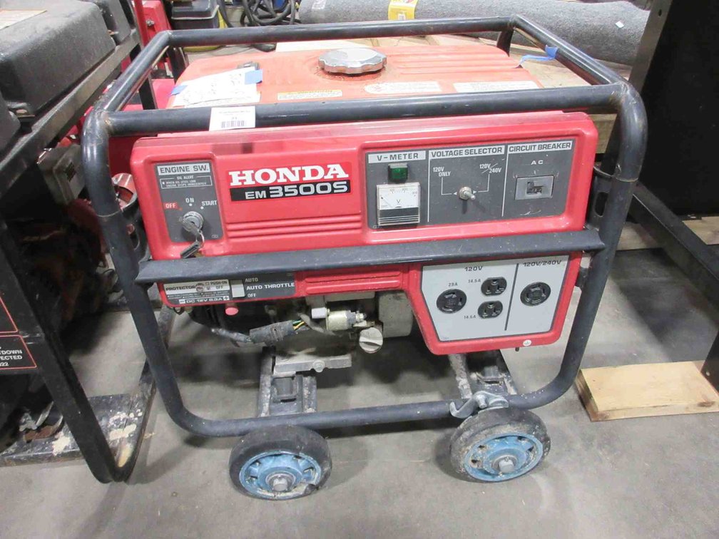 Honda WM3500S gas generator