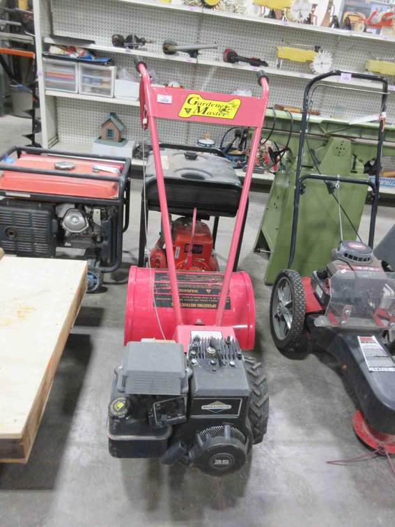 Garden Master gas rear tine tiller