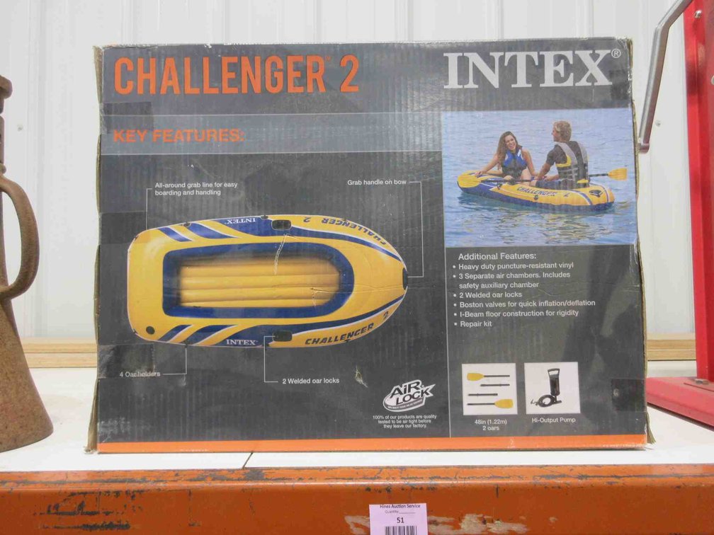 NEW Intex Challenger 2 inflatable boat