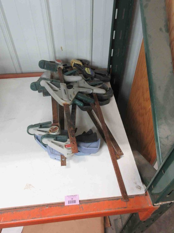 (9) Bar clamps