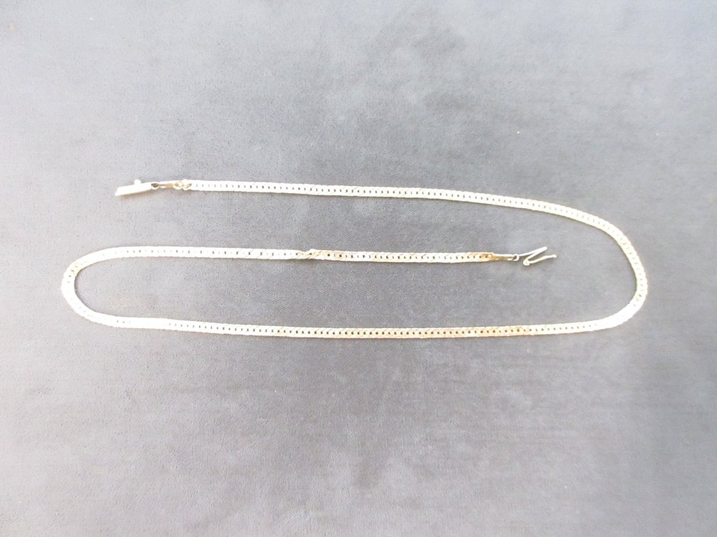 14K Italy gold 19" chain