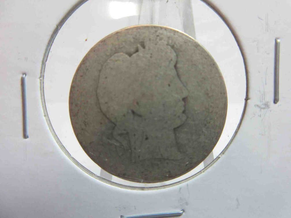 1909 Barber quarter