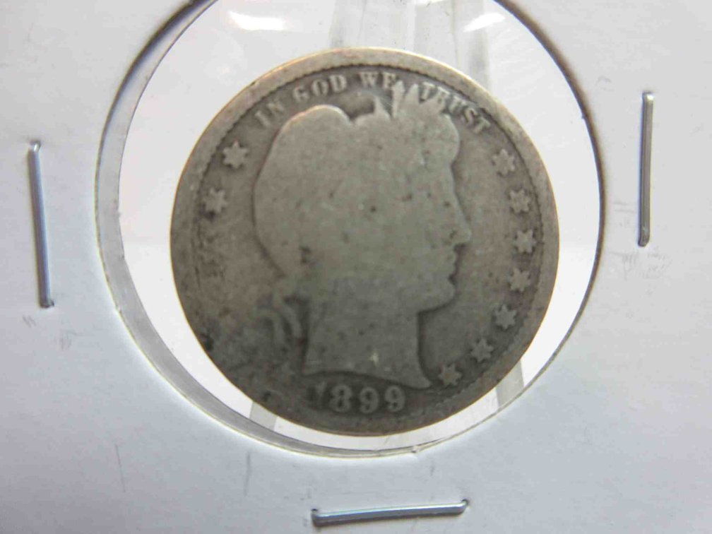 1899 Barber quarter