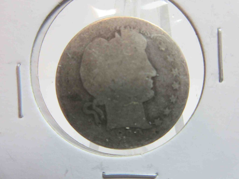 1899 Barber quarter