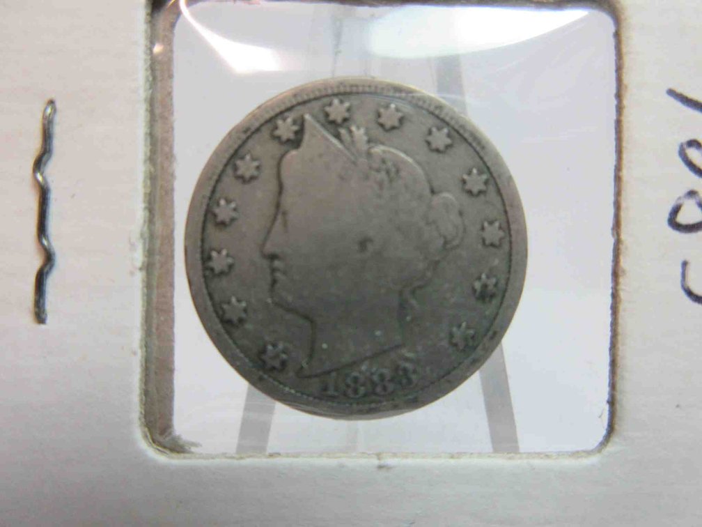 1883 Liberty Heav V Nickel
