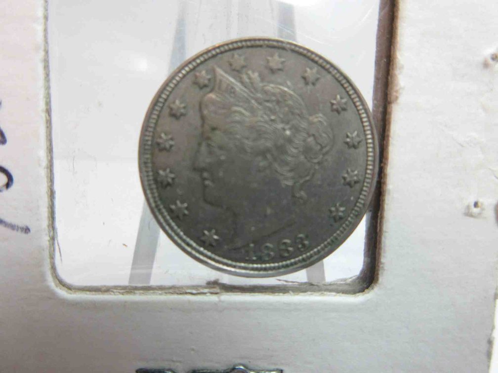 1883 Liberty Heav V Nickel
