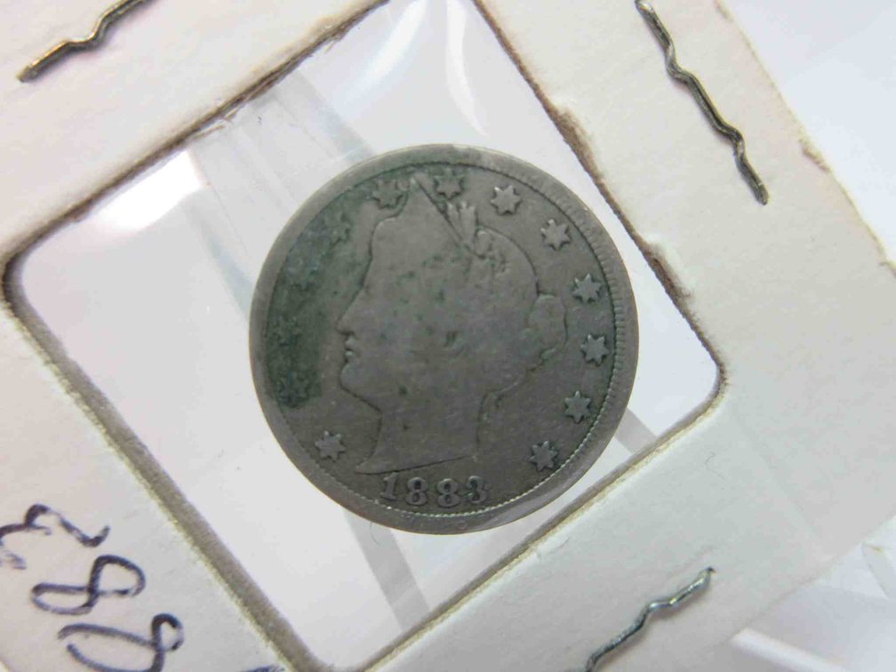 1883 Liberty Heav V Nickel