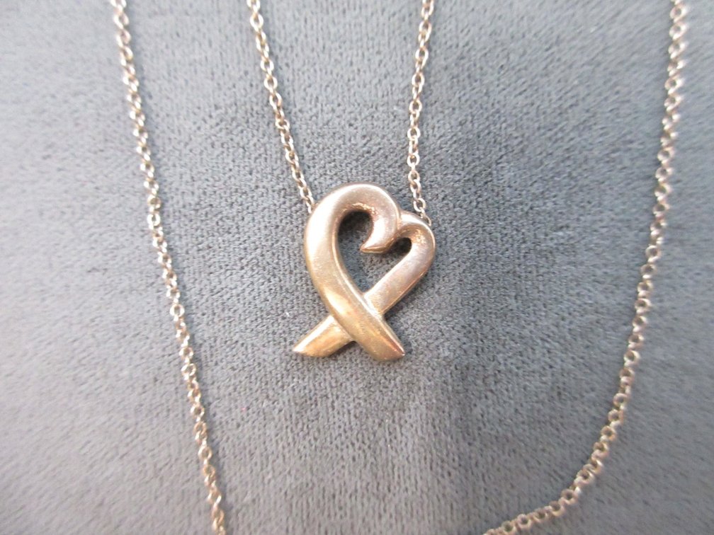 .925 Marked fine 6" chain with .925 pendant