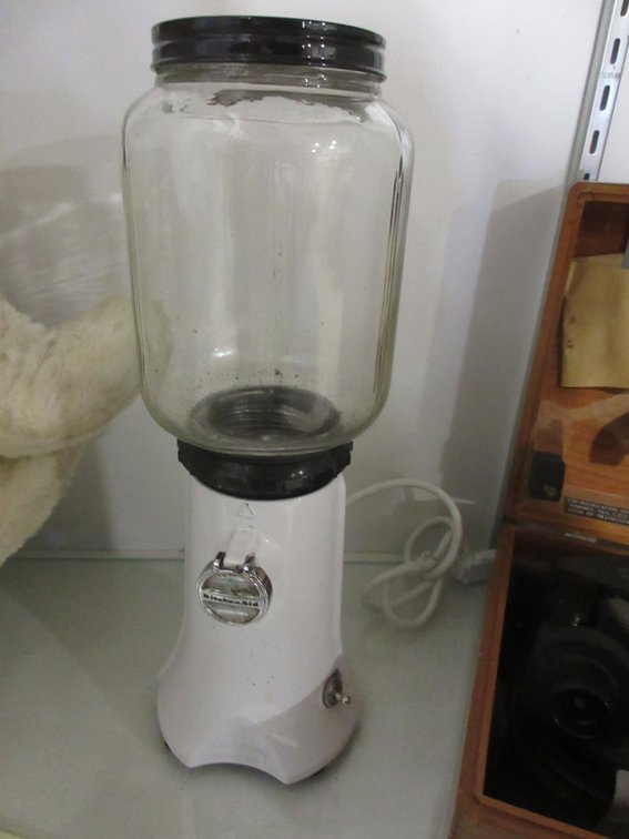 Vintage Kitchen Aid electric coffee bean grinder