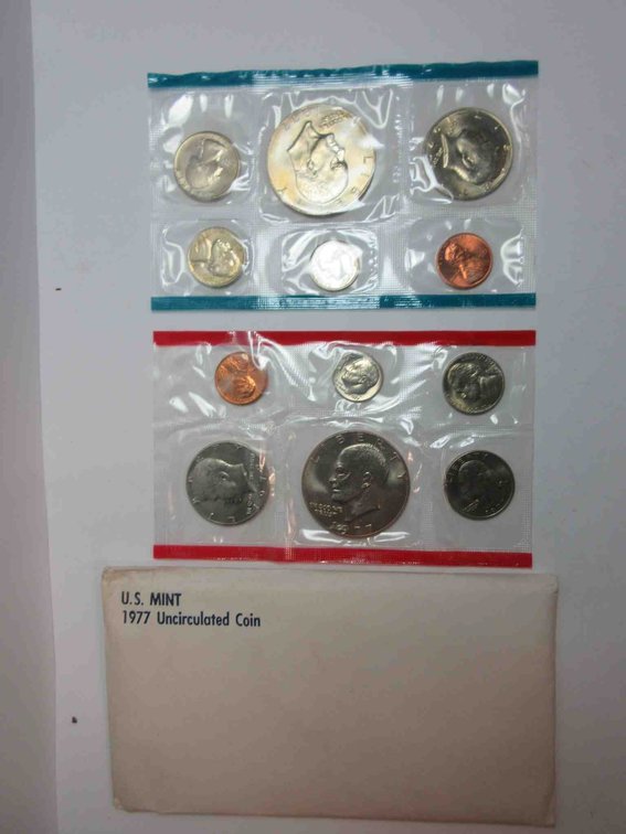 1977-P&D US Mint set