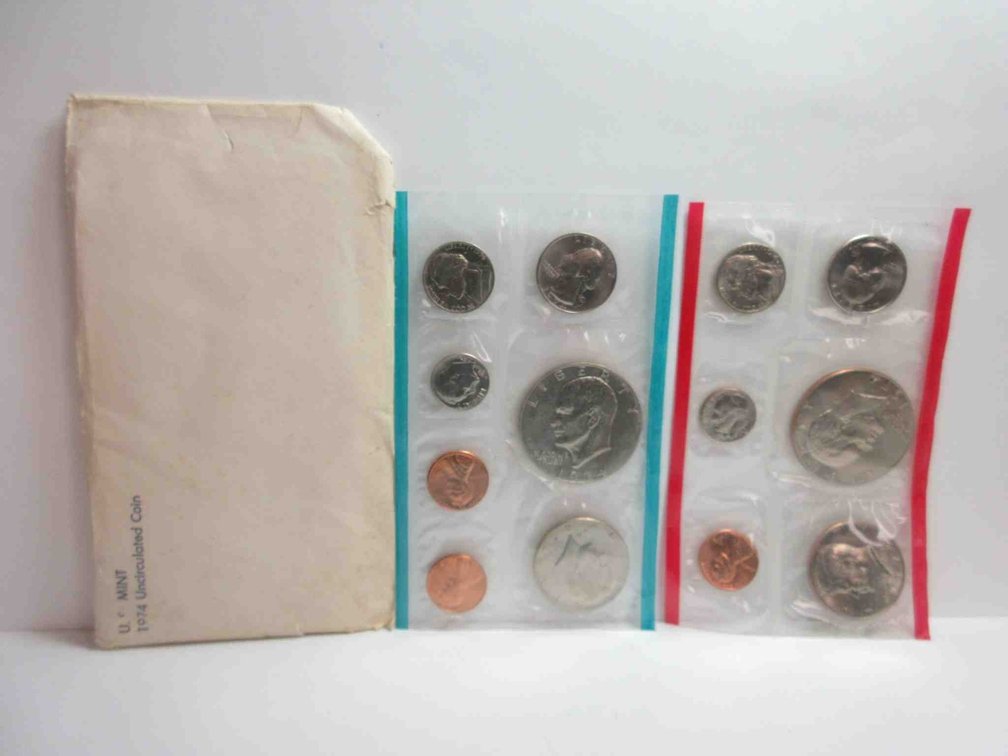 1974-P&D US Mint set
