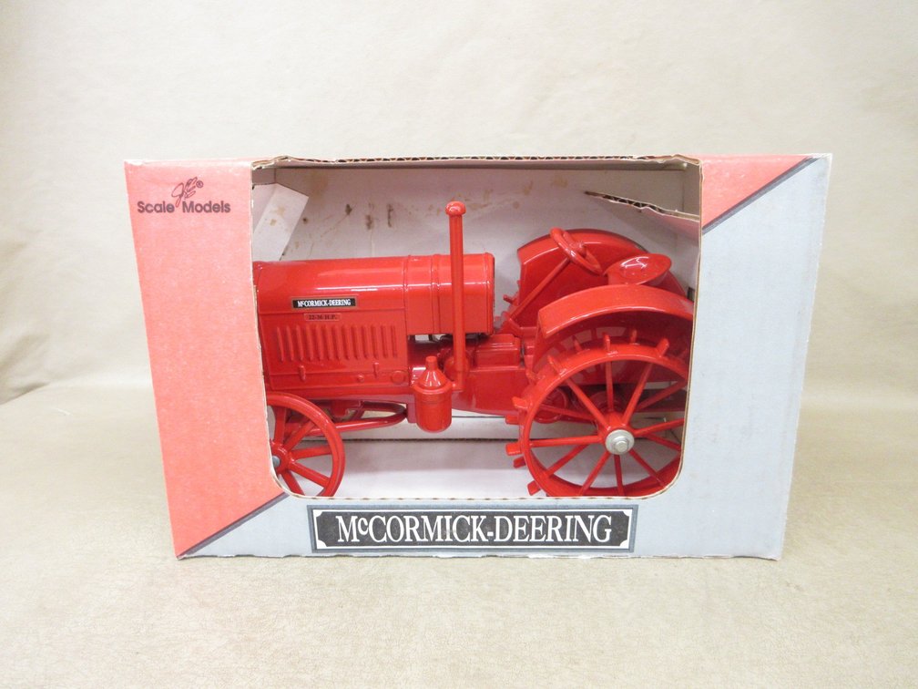 Scale Models die cast McCormick-Deering 12-36 HP tractor
