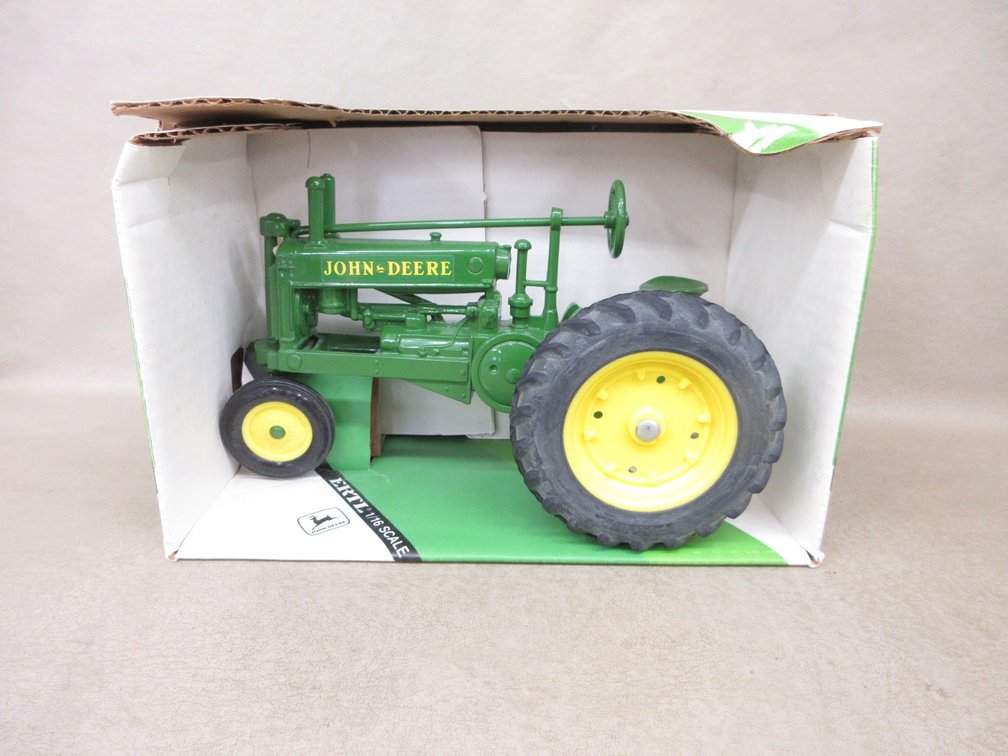 Ertl die cast John Deere Model A tractor