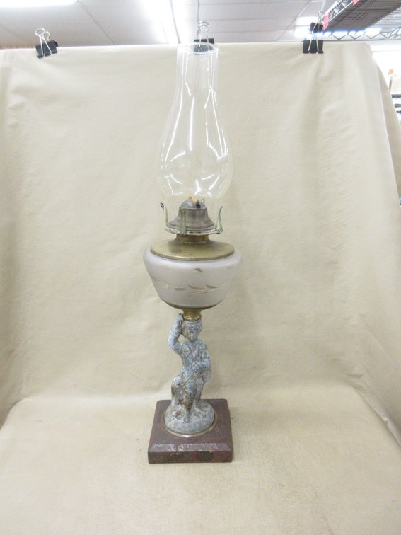 Antique cast figural