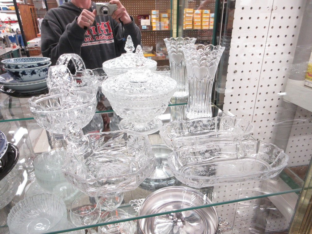 Crystal glassware group
