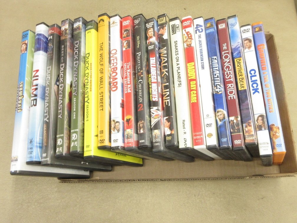 (20) DVD movies