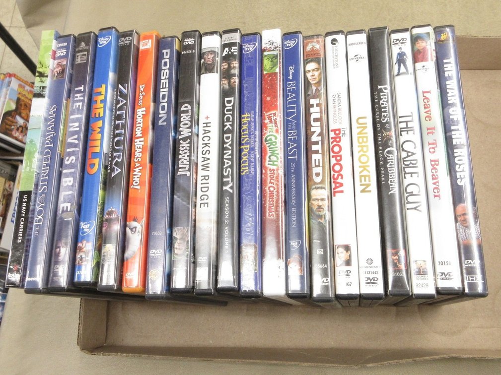 (20) DVD movies