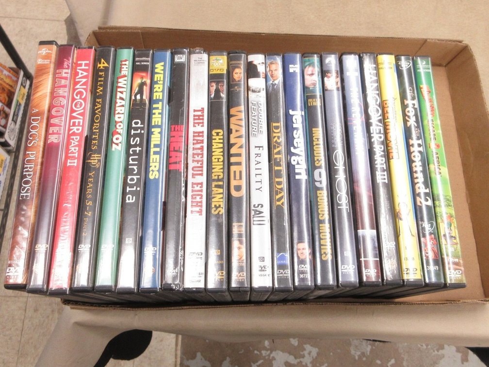 (21) DVD movies
