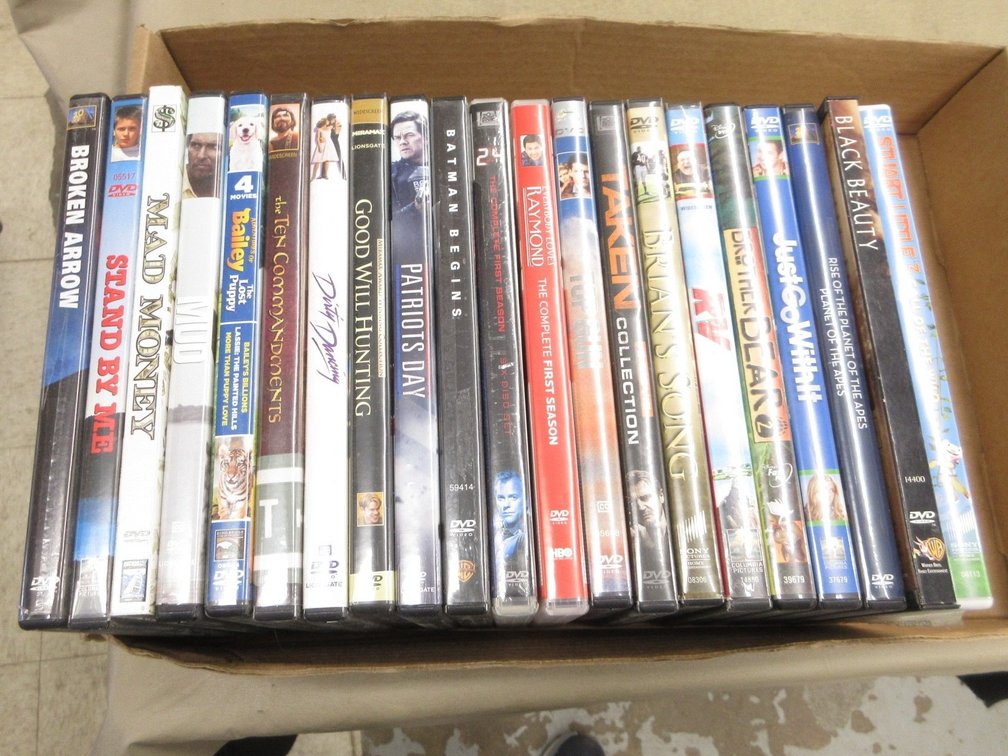 (21) DVD movies