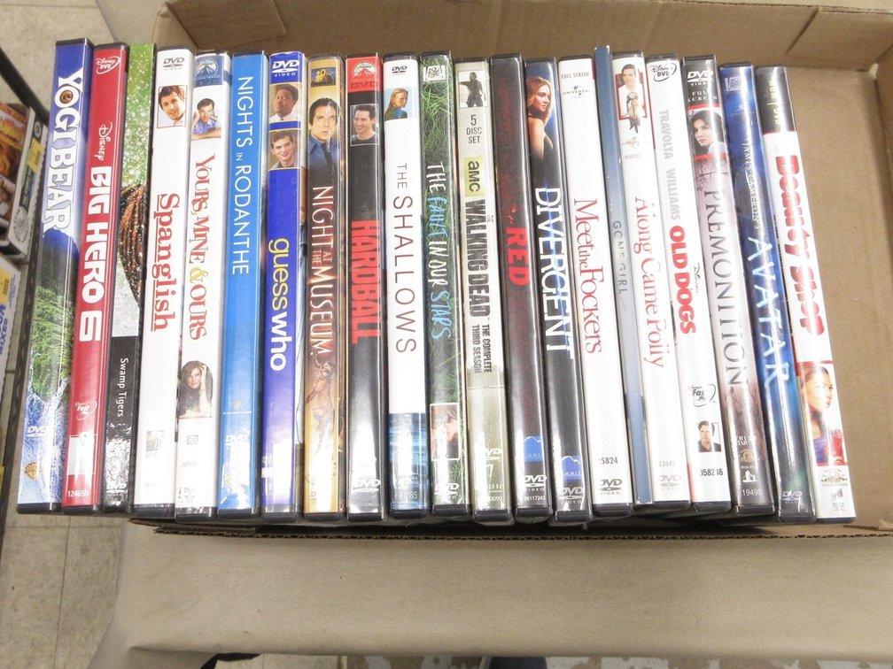 (21) DVD movies