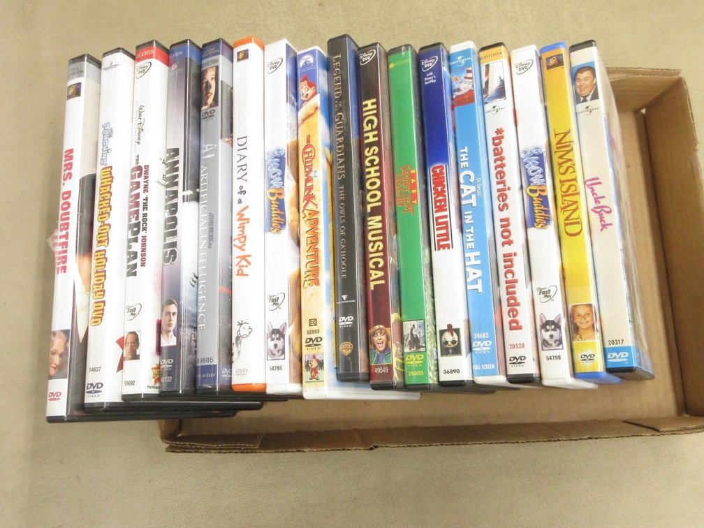 (20) DVD movies