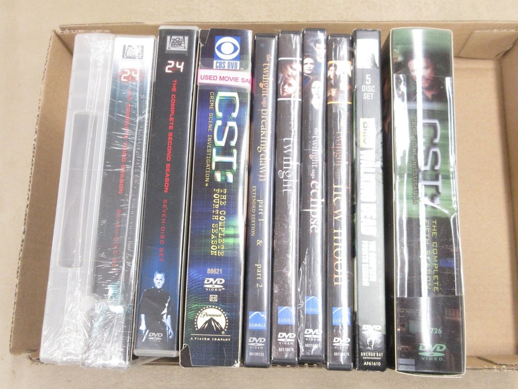 Group of DVD movies