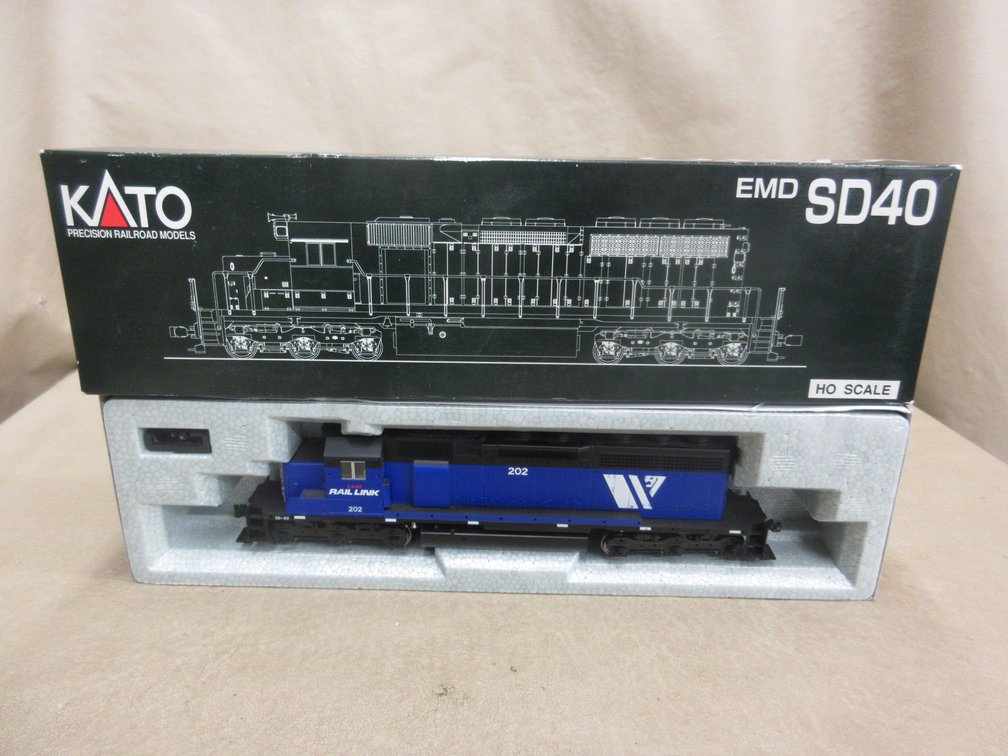 Kato EMD SD40 I & M Rail L Ink #202