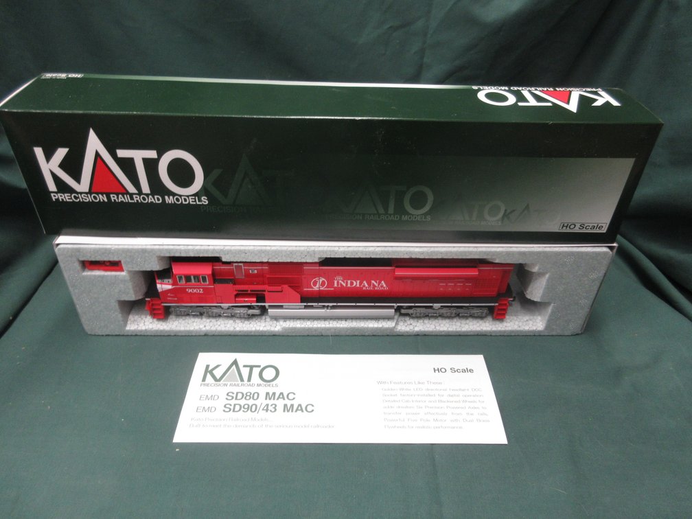 Kato EMD SD90/43MAC Indiana Rail Road #9002