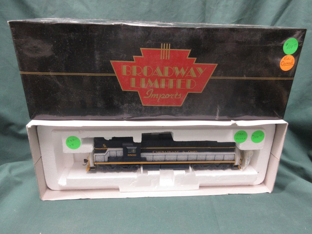 Broadway Limited Imports ALCO RSD-15 C & O RSD7 HH #6800