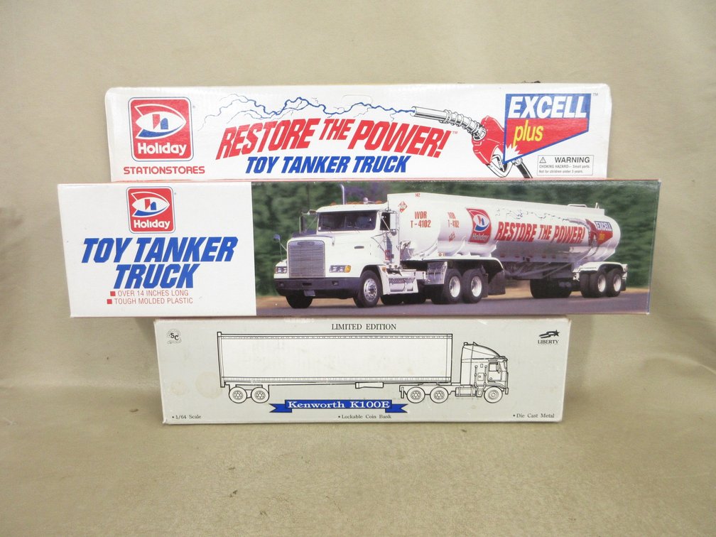 Die Cast semi truck group