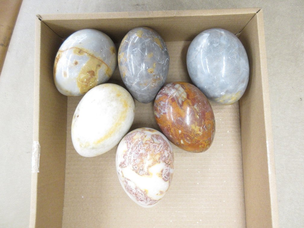 (6) Marble eggs