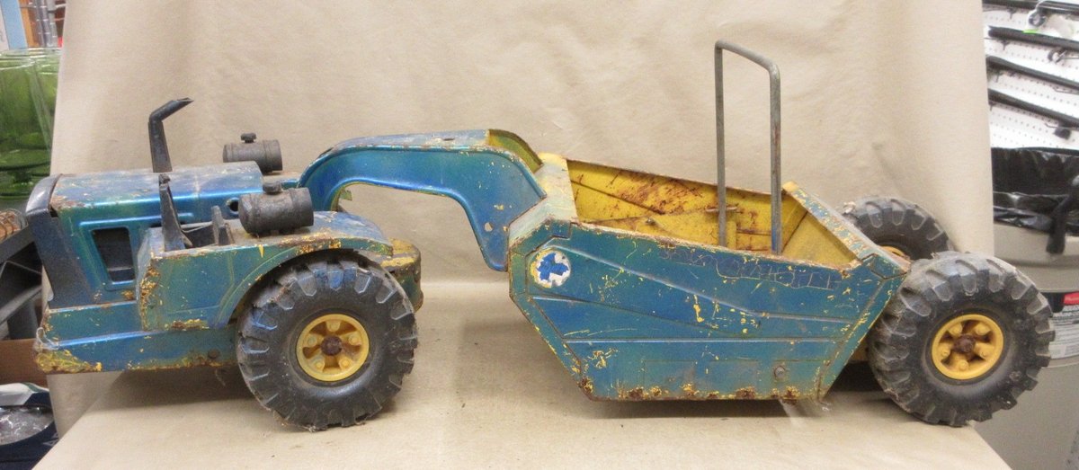 Tonka pressed steel Scraper