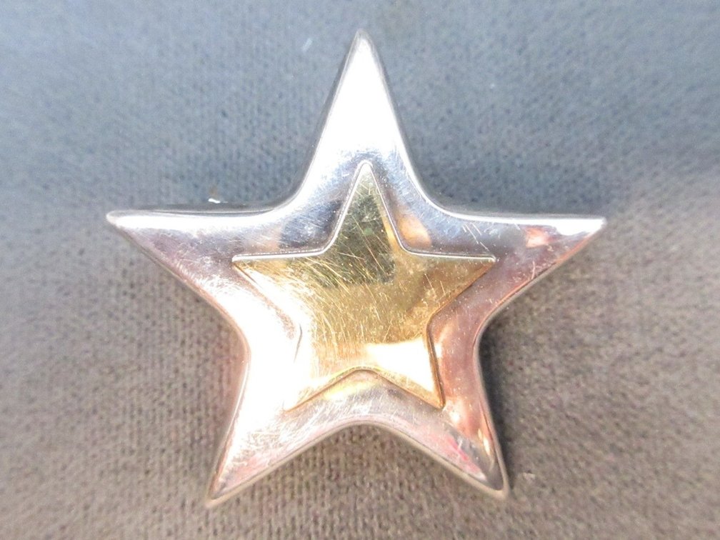.925 Italy star pin