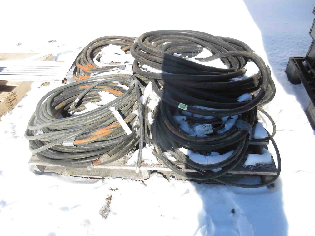 Pallet of hoses