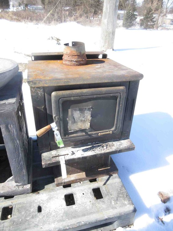 Used wood stove