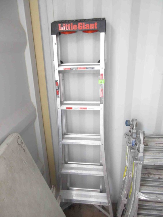 (1) Little Giant King Kombo 6ft aluminum step ladder