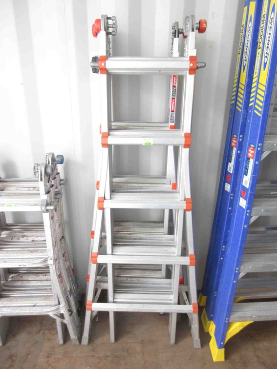 (1) Little Giant aluminum multi fold ladder