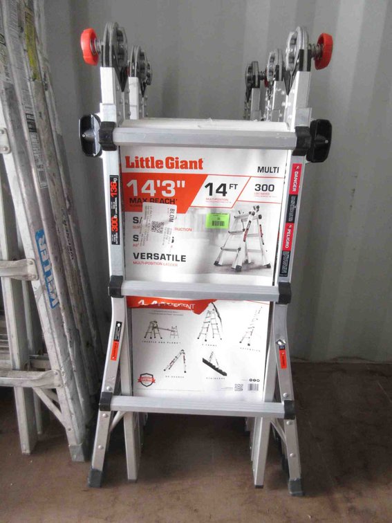 (1) Little Giant multi fold ladder
