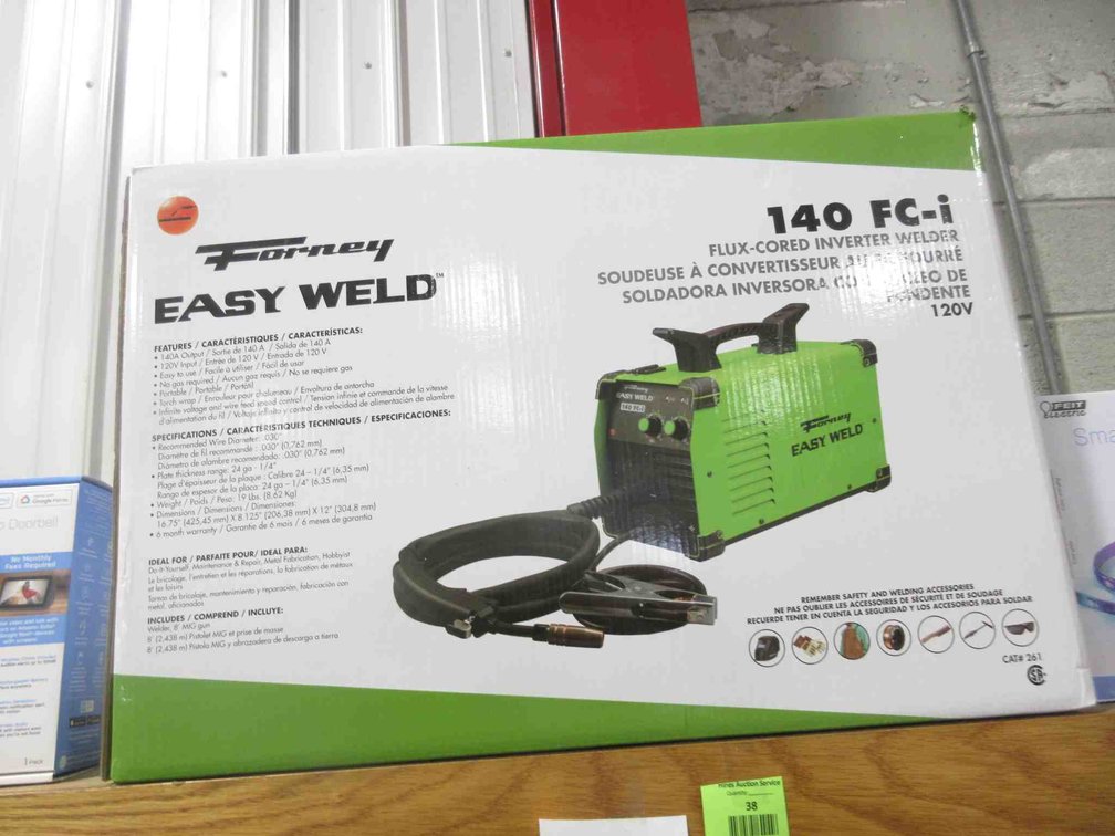Forney Easy Weld flux-cored inverter welder