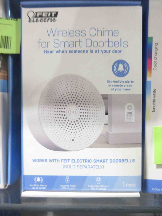 Feit Electric wireless chime for smart doorbells