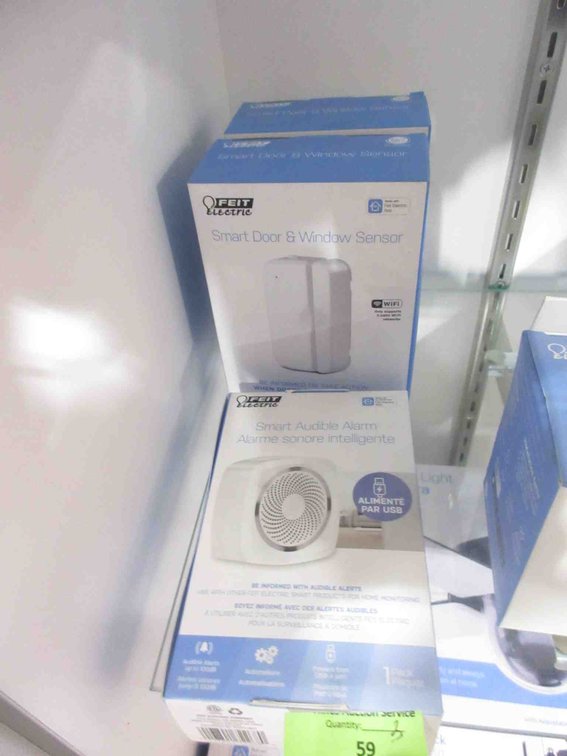 (3) Feit Electric smart alarm components
