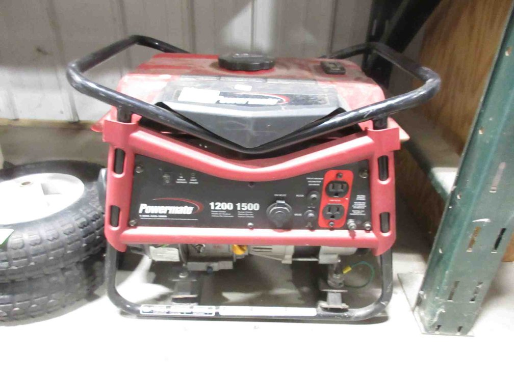 Powermate small portable gas generator