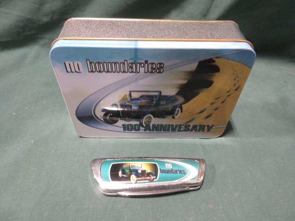 "No Boundaries" 100th Anniversary collector knife