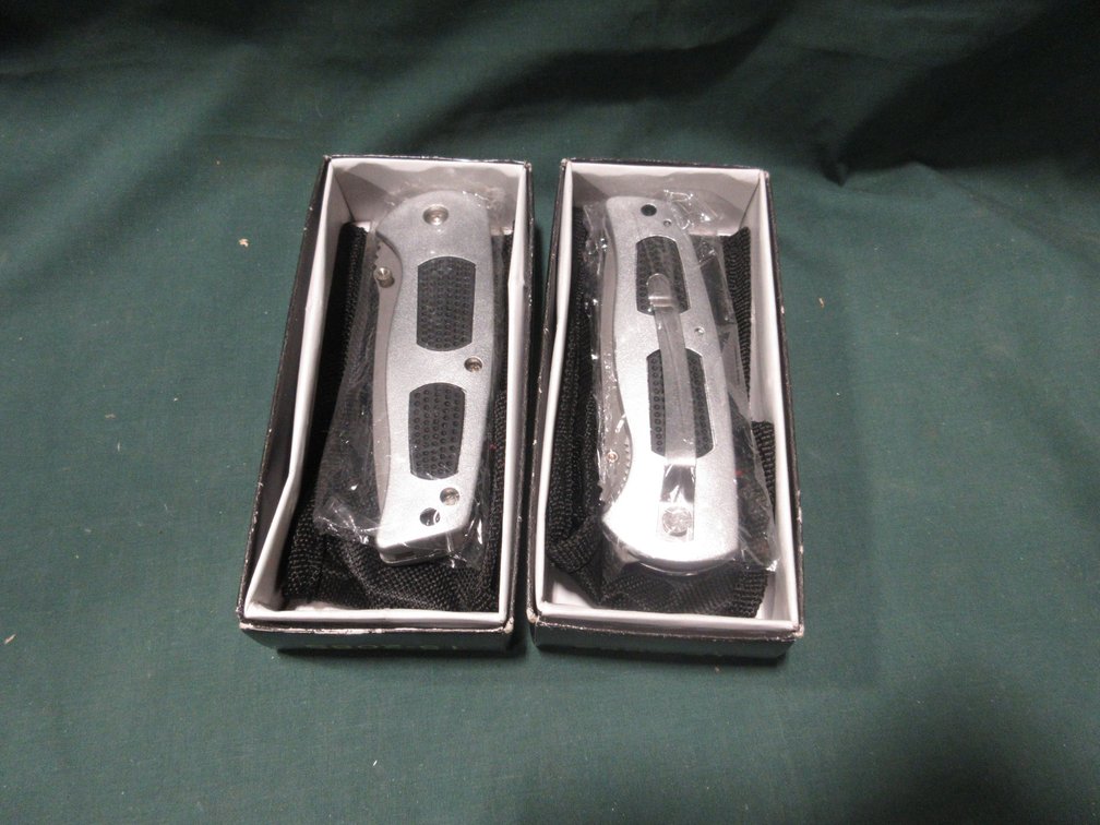 (2) Delta Ranger Frost Cutlery pocket knives