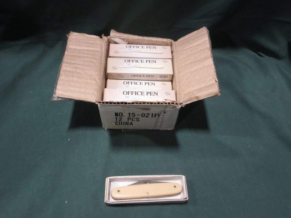 (12) Office Pen pocket knives