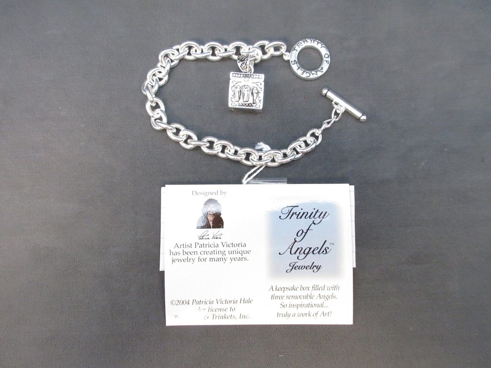 Patricia Victoria Trinity of Angels charm bracelet
