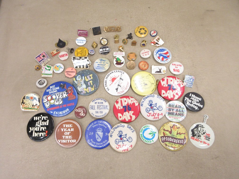 Vintage Pinback buttons