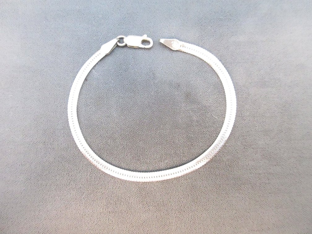 .925 Italy herringbone bracelet